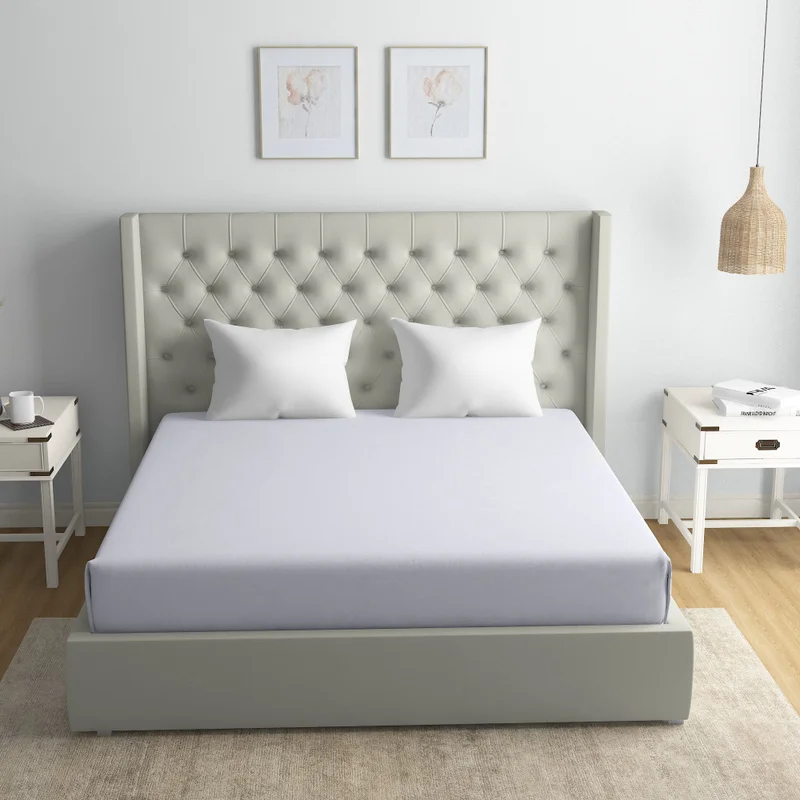 بونتو شرشف سرير إيطالي مريح من الساتان بنسيج  خيط